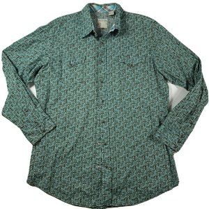 Roper Men’s Western Pearl Snap Cotton Shirt XL